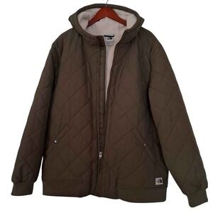 The North Face Jacket Men's 2XL Cuchillo Insulated Full Zip Hoodie Coat XXL